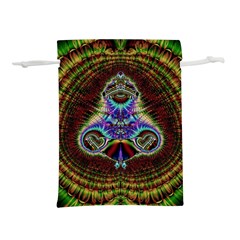 Artwork Fractal Digital Art Lightweight Drawstring Pouch (m) by Wegoenart