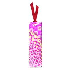 Digital Arts Fractals Futuristic Pink Small Book Marks by Wegoenart