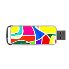 Abstract Background Portable Usb Flash (one Side) by Vaneshart