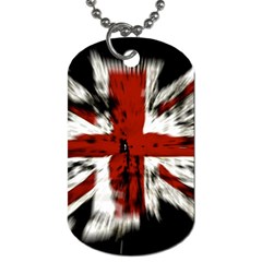 British Flag Dog Tag (two Sides) by Vaneshart