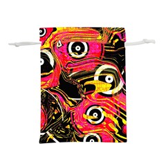 Abstract Clutter Lightweight Drawstring Pouch (l) by Vaneshart