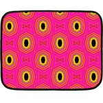 Abstract Clutter Double Sided Fleece Blanket (Mini)  35 x27  Blanket Back