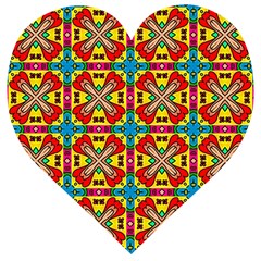 Seamless Wooden Puzzle Heart by Sobalvarro