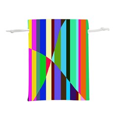 Stripes Interrupted Lightweight Drawstring Pouch (m) by bloomingvinedesign