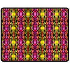 Abstract 41 Fleece Blanket (medium)  by ArtworkByPatrick