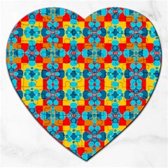 Pop Art  Jigsaw Puzzle (heart) by Sobalvarro