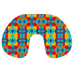 Pop Art  Travel Neck Pillow by Sobalvarro