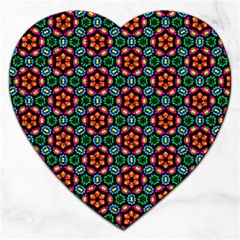 Pattern  Jigsaw Puzzle (heart) by Sobalvarro