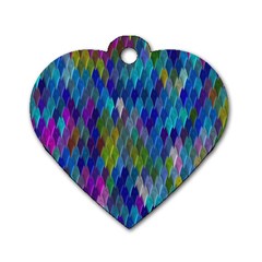 Background  Dog Tag Heart (one Side) by Sobalvarro