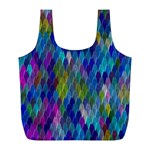 Background  Full Print Recycle Bag (L) Front