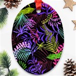 Leaves  Ornament (Oval) Front