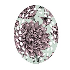 Flowers Ornament (oval Filigree) by Sobalvarro