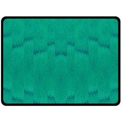 Love To One Color To Love Green Fleece Blanket (large)  by pepitasart