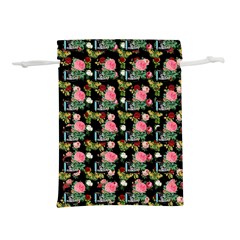 Vintage Can Floral Lightweight Drawstring Pouch (s) by snowwhitegirl