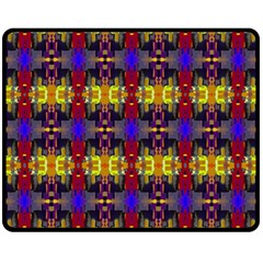 Abstract 34 Fleece Blanket (medium)  by ArtworkByPatrick