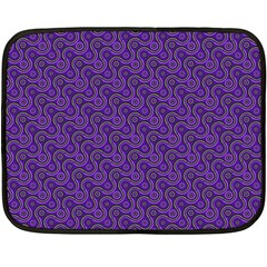 Iris Retrowheel Double Sided Fleece Blanket (mini)  by Vaneshart
