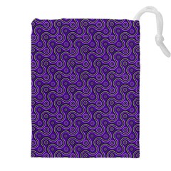 Iris Retrowheel Drawstring Pouch (4xl) by Vaneshart