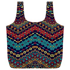 Ethnic  Full Print Recycle Bag (xl) by Sobalvarro