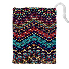Ethnic  Drawstring Pouch (4xl) by Sobalvarro