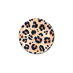 Leopard Pattern Funny Drawing Seamless Pattern Golf Ball Marker (4 Pack) by Vaneshart