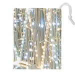 String Of Lights Christmas Festive Party Drawstring Pouch (4XL) Front