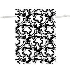 Ghosts  Lightweight Drawstring Pouch (xl) by bloomingvinedesign