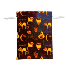 Funny Halloween Design Lightweight Drawstring Pouch (s) by FantasyWorld7