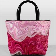Liquid Marble Trending Abstract Paint Bucket Bag by Vaneshart