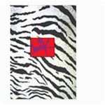 Striped by Traci K Large Garden Flag (Two Sides) Back