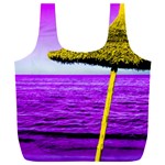 Pop Art Beach Umbrella Full Print Recycle Bag (XXL) Front