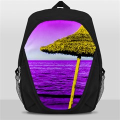 Pop Art Beach Umbrella Backpack Bag by essentialimage