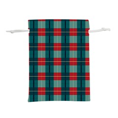 Pattern Texture Plaid Lightweight Drawstring Pouch (m) by Mariart
