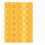 Pattern Yellow Large Garden Flag (Two Sides) Front