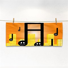 Abstract Anthropomorphic Art Hand Towel by HermanTelo