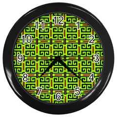 Ab 64 2 Wall Clock (black) by ArtworkByPatrick