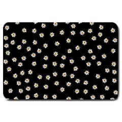 Pattern Marguerites Large Doormat  by kcreatif