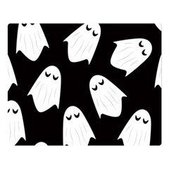 Ghost Halloween Pattern Double Sided Flano Blanket (large)  by Amaryn4rt