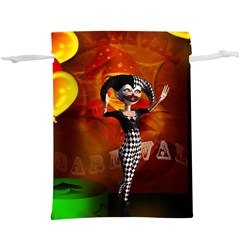 Cute Little Harlequin  Lightweight Drawstring Pouch (xl) by FantasyWorld7