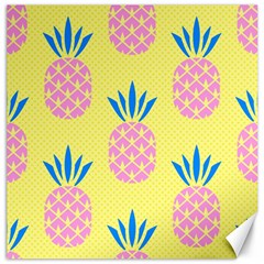 Summer Pineapple Seamless Pattern Canvas 20  X 20  by Sobalvarro