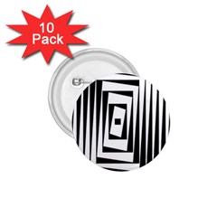 Background Black White Design 1 75  Buttons (10 Pack) by Mariart