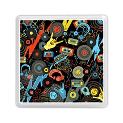 Music Pattern Memory Card Reader (square) by Sapixe