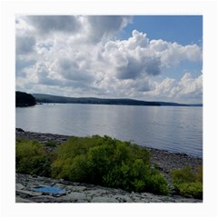 Lake Wallenpaupack Medium Glasses Cloth by canvasngiftshop