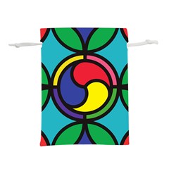 Colors Patterns Scales Geometry Lightweight Drawstring Pouch (s) by HermanTelo