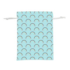 Pattern Arc En Ciel/nuages Lightweight Drawstring Pouch (s) by kcreatif