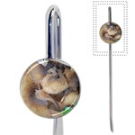 Close Up Mushroom Abstract Book Mark Front