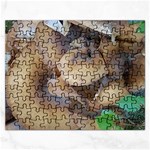 Close Up Mushroom Abstract Rectangular Jigsaw Puzzl Front