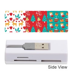 Funny Christmas Pattern Memory Card Reader (stick) by Vaneshart