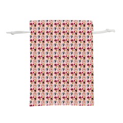 Valentine Girl Pink Lightweight Drawstring Pouch (s) by snowwhitegirl
