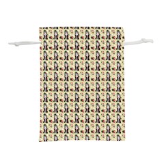 Chrix Pat Beige Lightweight Drawstring Pouch (m) by snowwhitegirl