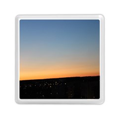 Photo Coucher Du Soleil Bleu/orange Memory Card Reader (square) by kcreatif